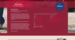 Desktop Screenshot of marshalls.com